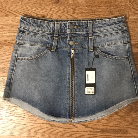 LF Dresses & Skirts - NWT Carmar Sahara Denim Skirt